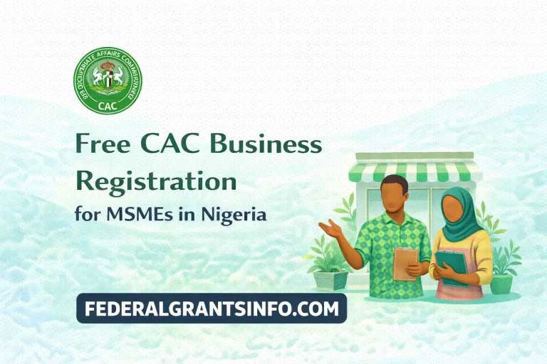 Free CAC Business Registration for MSMEs in Nigeria: SMEDAN Opens 250,000 Slots