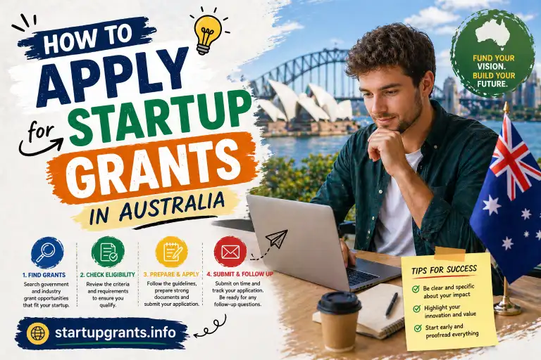 How to Apply for Startup Grants in Australia (2026 Step-by-Step Guide)